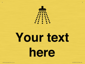 Custom information: Shower